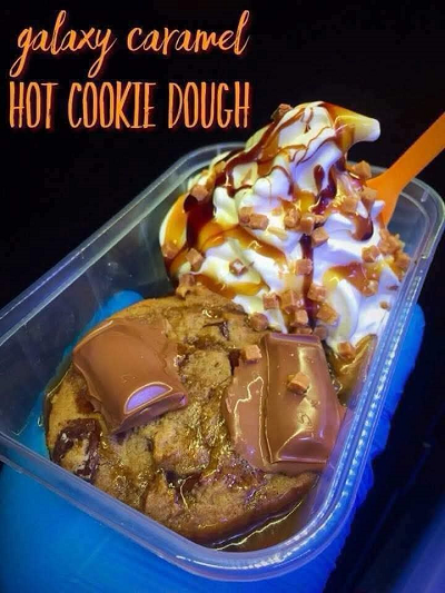 Galaxy Caramel Hot Cookie Dough 