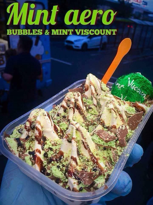 Mint Oreo Bubbles & Mint Viscount 
